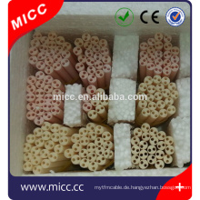 MICC 95% Aluminium 2 Löcher außen 3mm Länge 80mm Keramik Isolierung Perlen